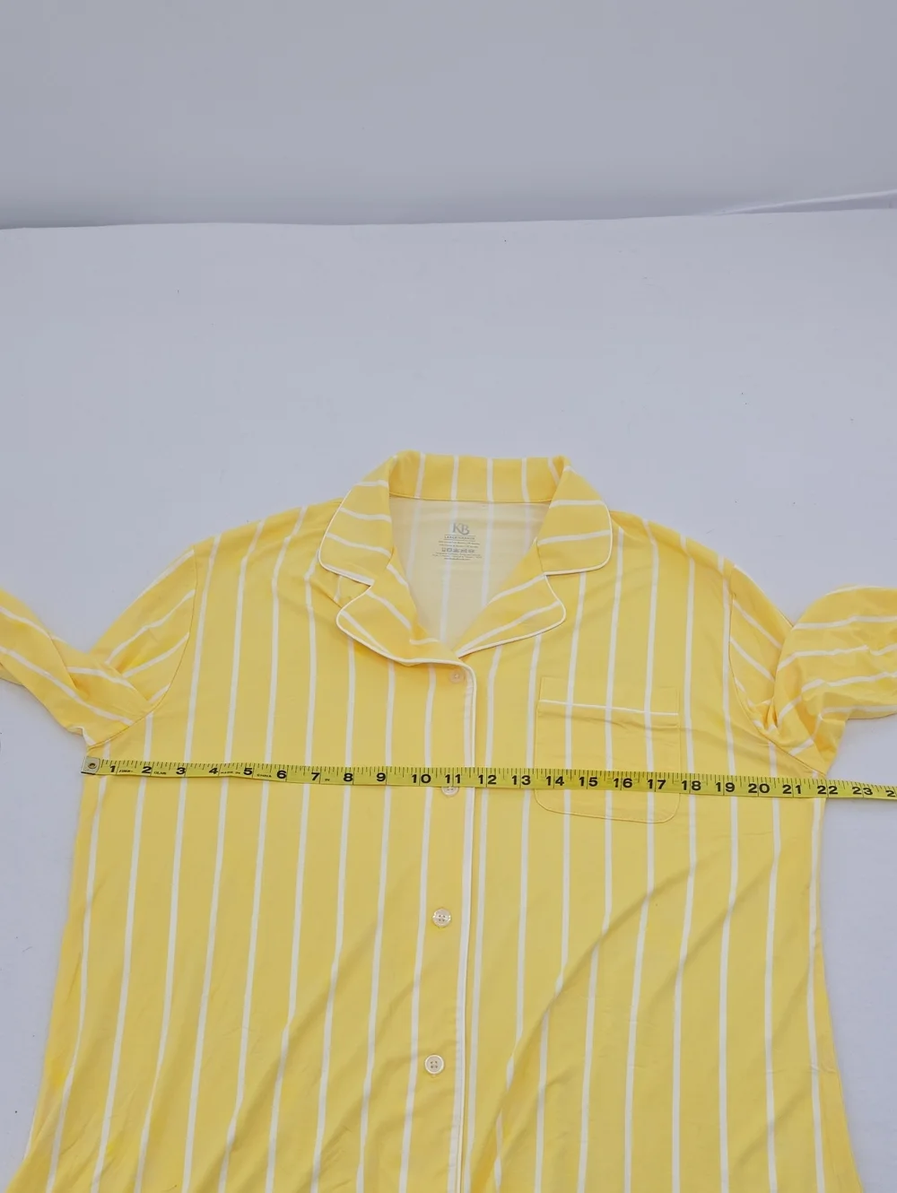 Kindred Bravely Bamboo Long Sleeve Pajama Set - Dandelion Stripe